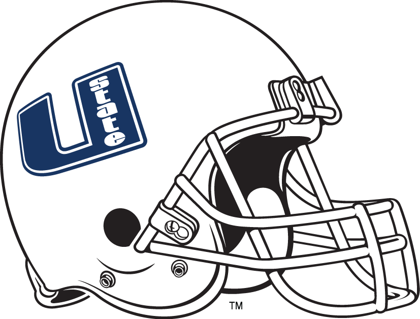 Utah State Aggies 2001-2011 Helmet Logo iron on transfers for fabric